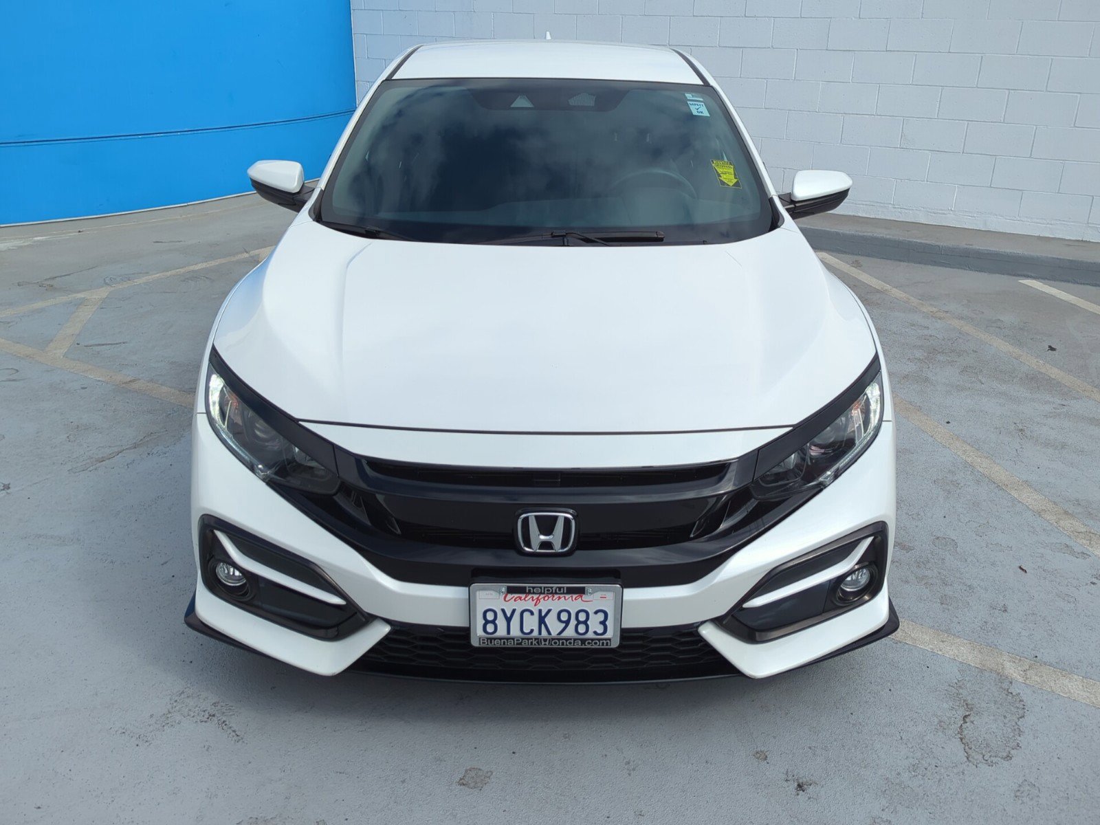 Used 2021 Honda Civic Hatchback Sport with VIN SHHFK7H40MU423977 for sale in Santa Monica, CA