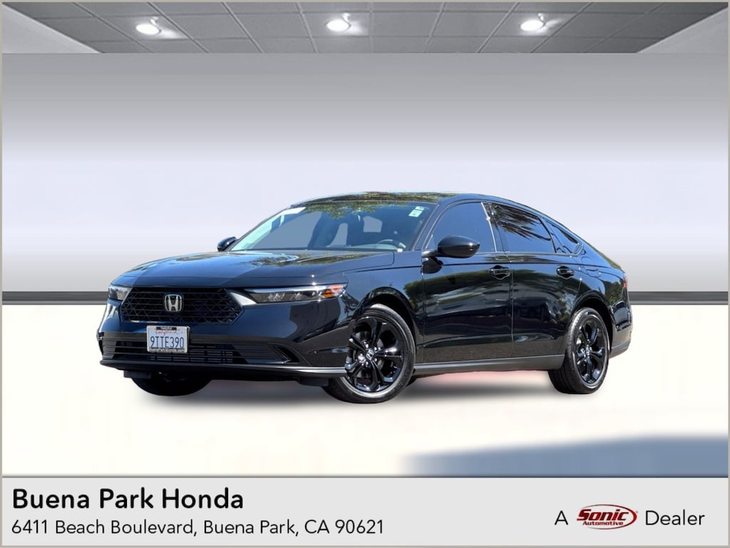 Certified 2025 Honda Accord SE Sedan