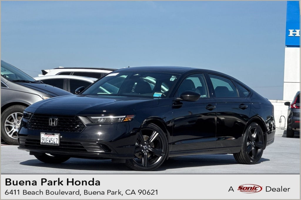 Certified 2025 Honda Accord Hybrid Sport-L Sedan