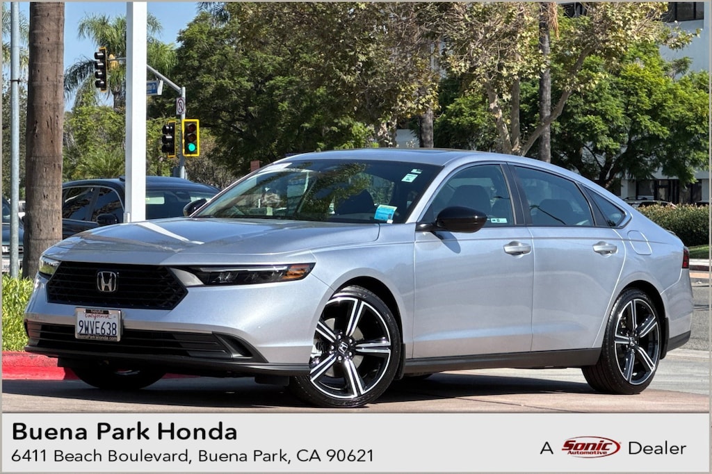 Certified 2025 Honda Accord Hybrid Sport Sedan