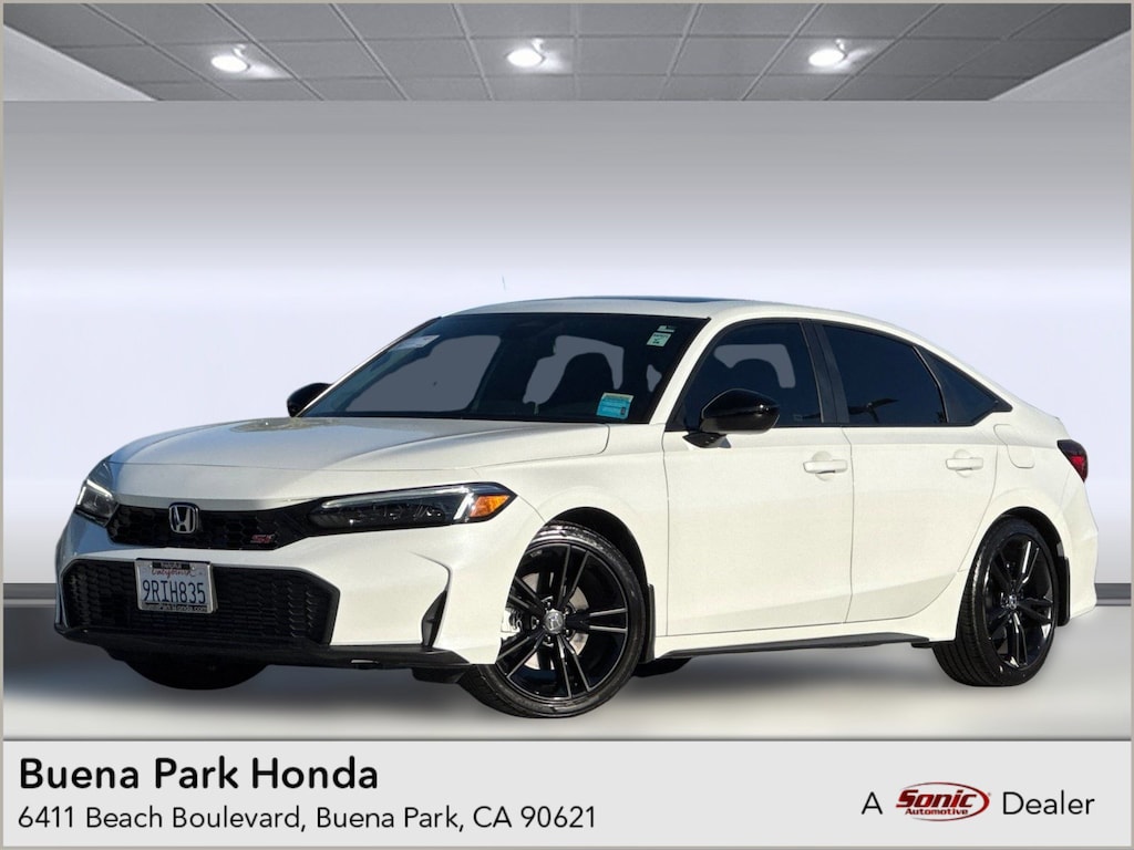 Certified 2025 Honda Civic Si Manual Sedan