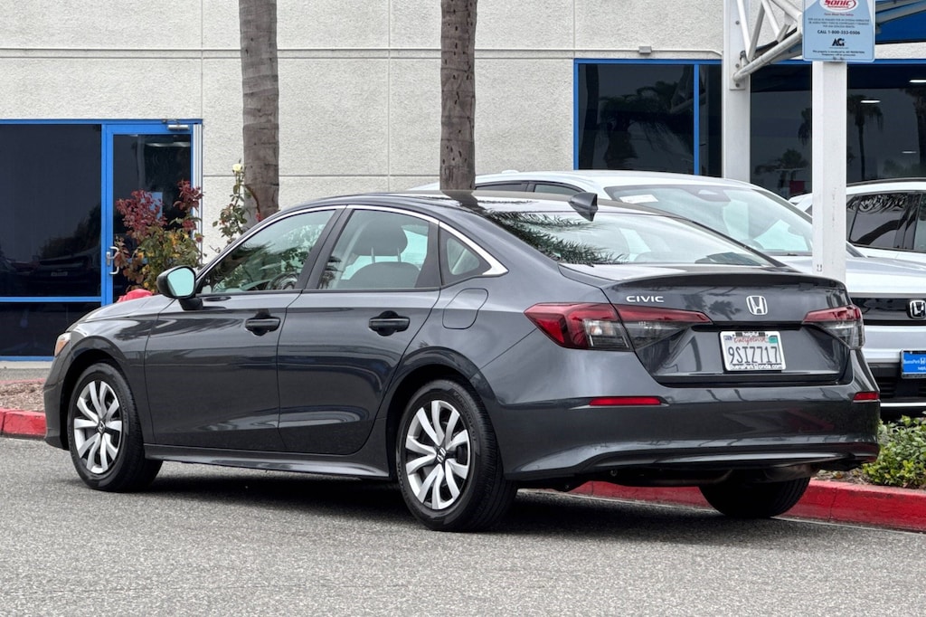 Certified 2025 Honda Civic LX Sedan