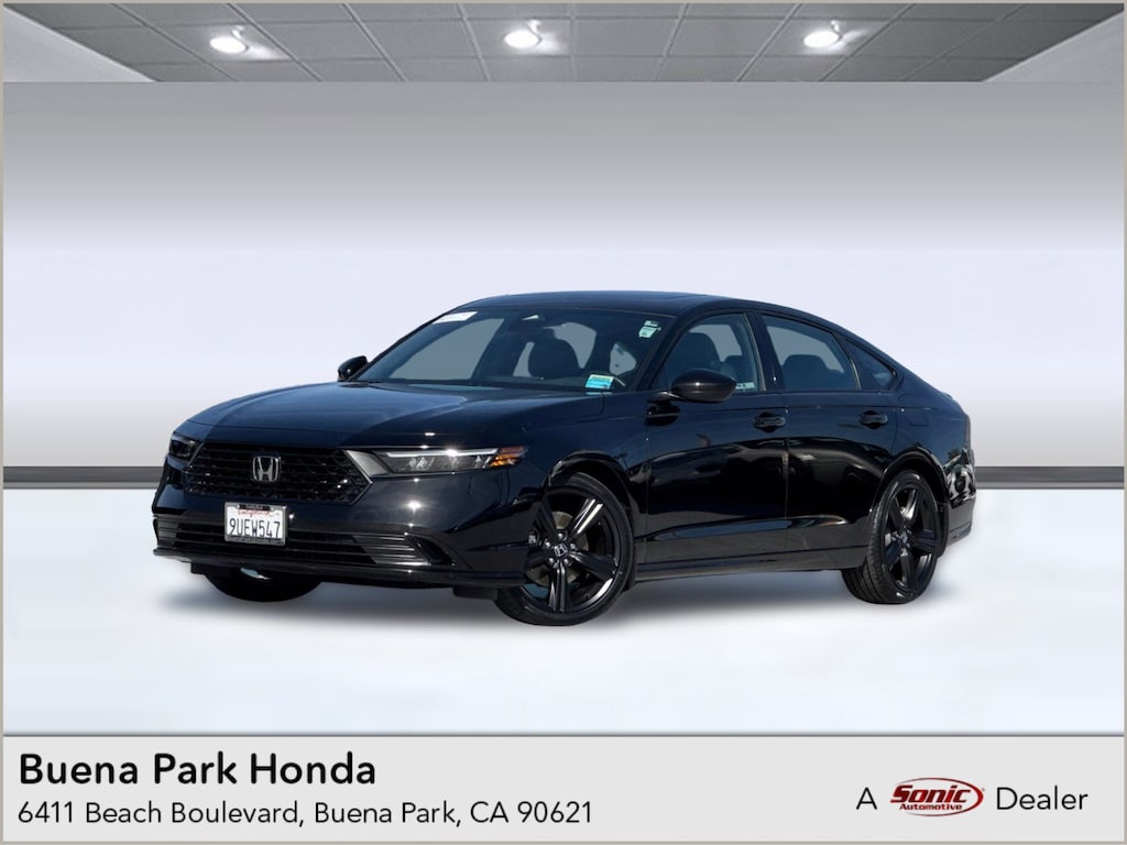 Certified 2025 Honda Accord Hybrid Sport-L Sedan