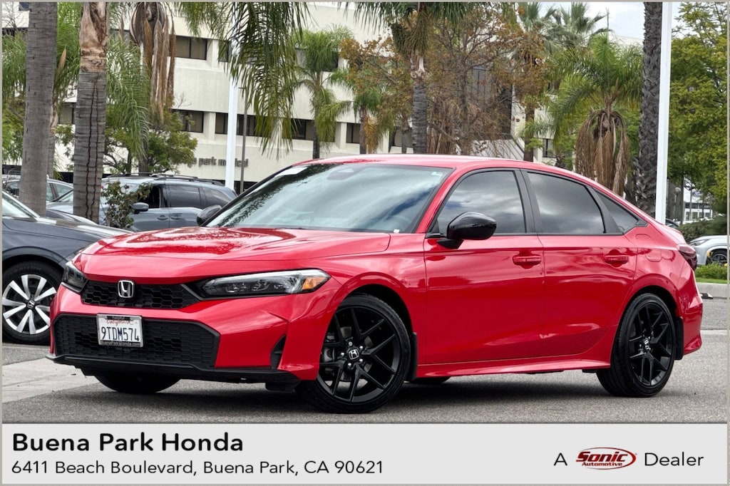 Certified 2025 Honda Civic Sport Sedan