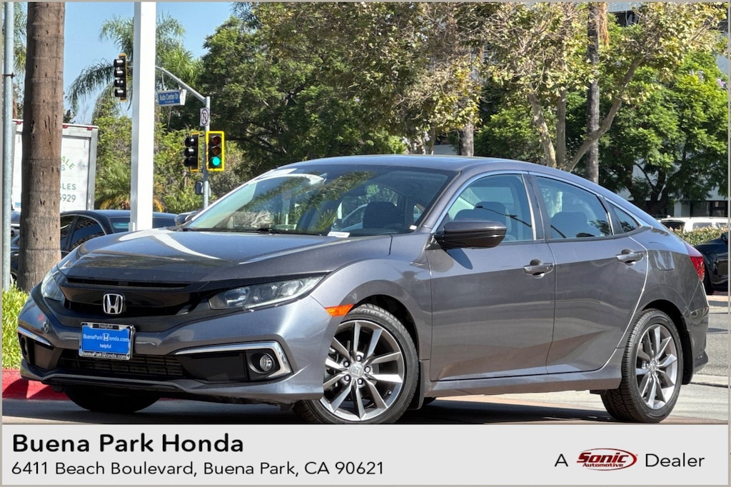 Used 2019 Honda Civic EX Sedan