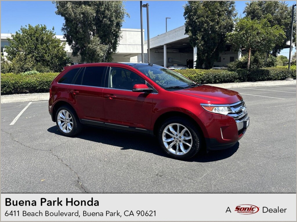 Used 2013 Ford Edge at Buena Park Honda Orange County Stock SDBB75056