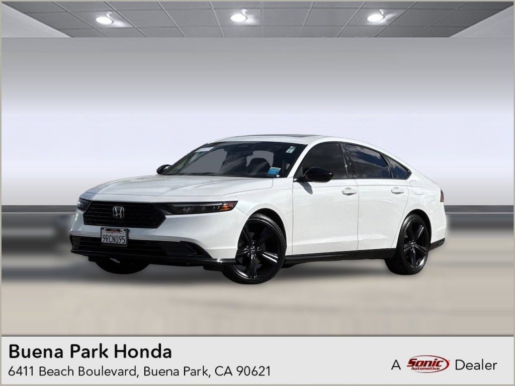 Certified 2025 Honda Accord Hybrid Sport-L Sedan