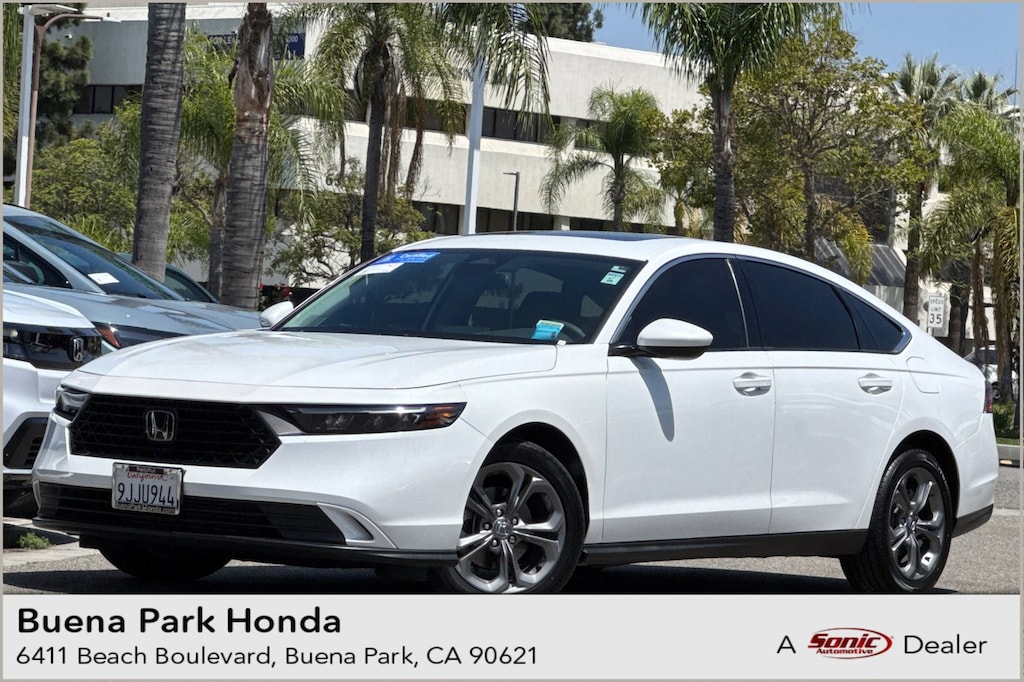 Certified 2024 Honda Accord EX Sedan