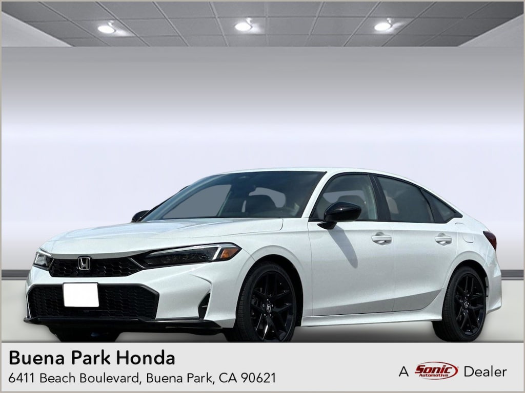 New 2026 Honda Civic Sport Sedan