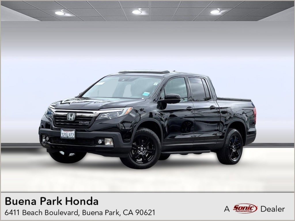 Used 2019 Honda Ridgeline Black Edition Truck Crew Cab