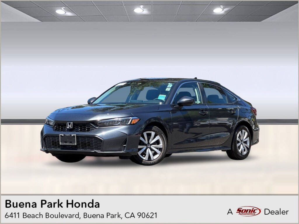 Used 2025 Honda Civic LX Sedan
