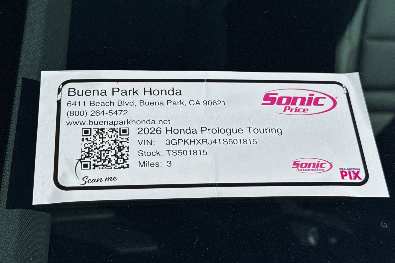 2026 Honda Prologue Touring - Photo 20