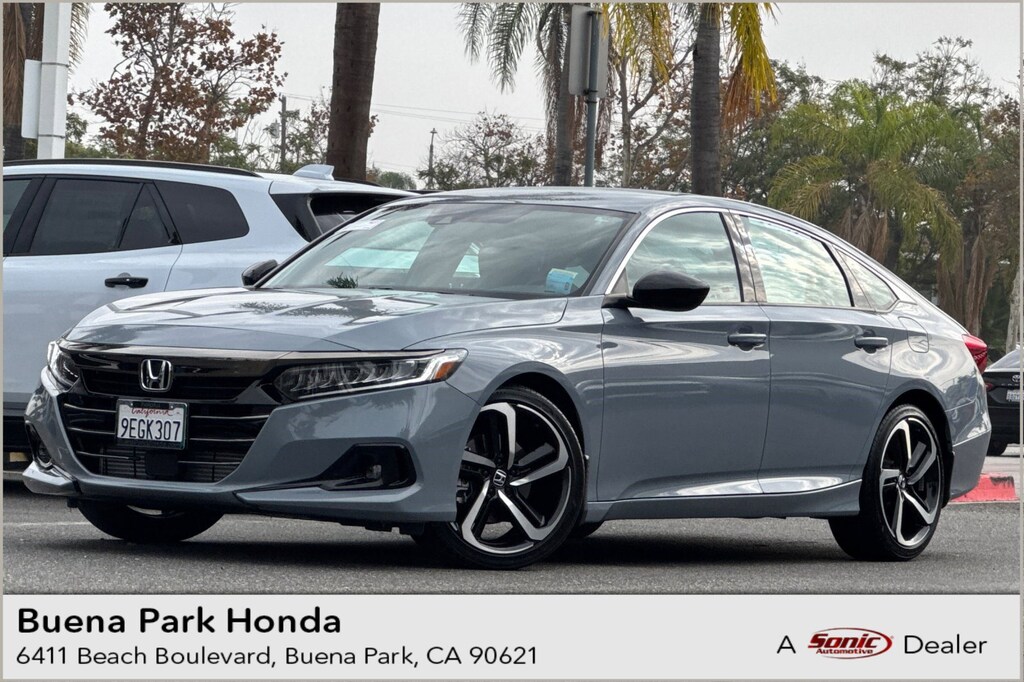 Certified 2022 Honda Accord Sport Sedan