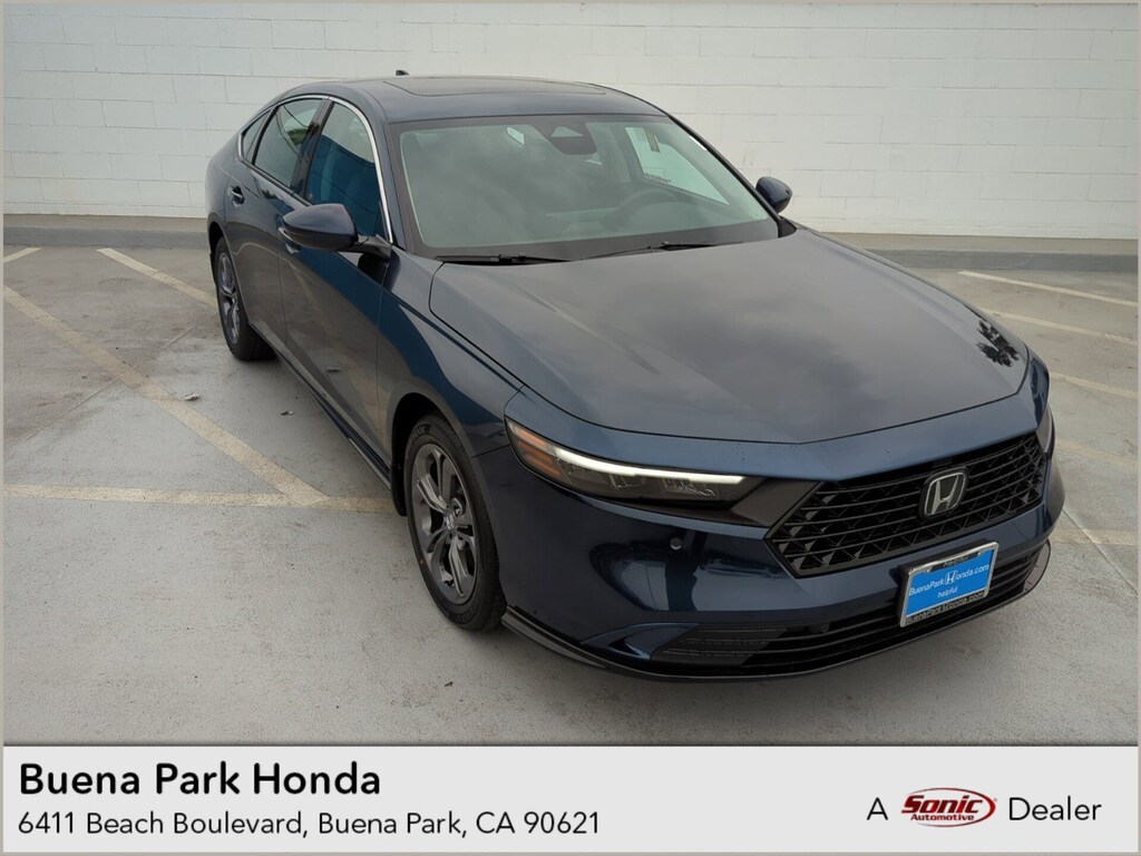 New 2025 Honda Accord Hybrid EXL For Sale in Buena Park CA Stock