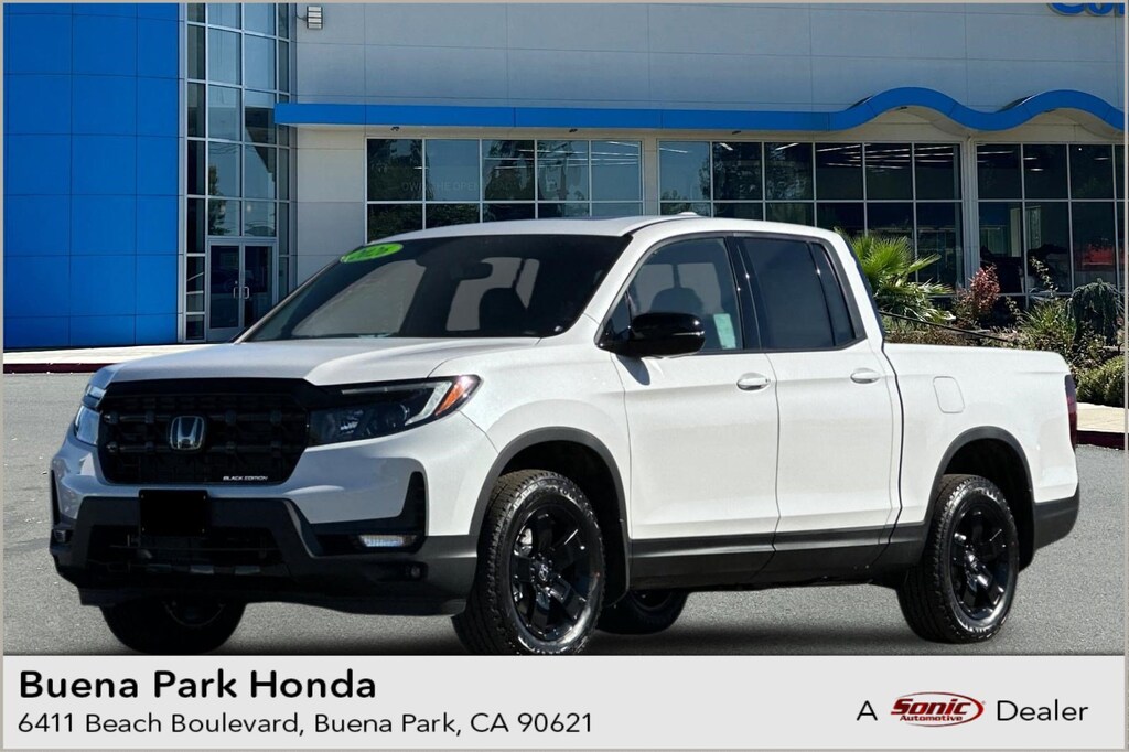 New 2026 Honda Ridgeline Black Edition Truck Crew Cab