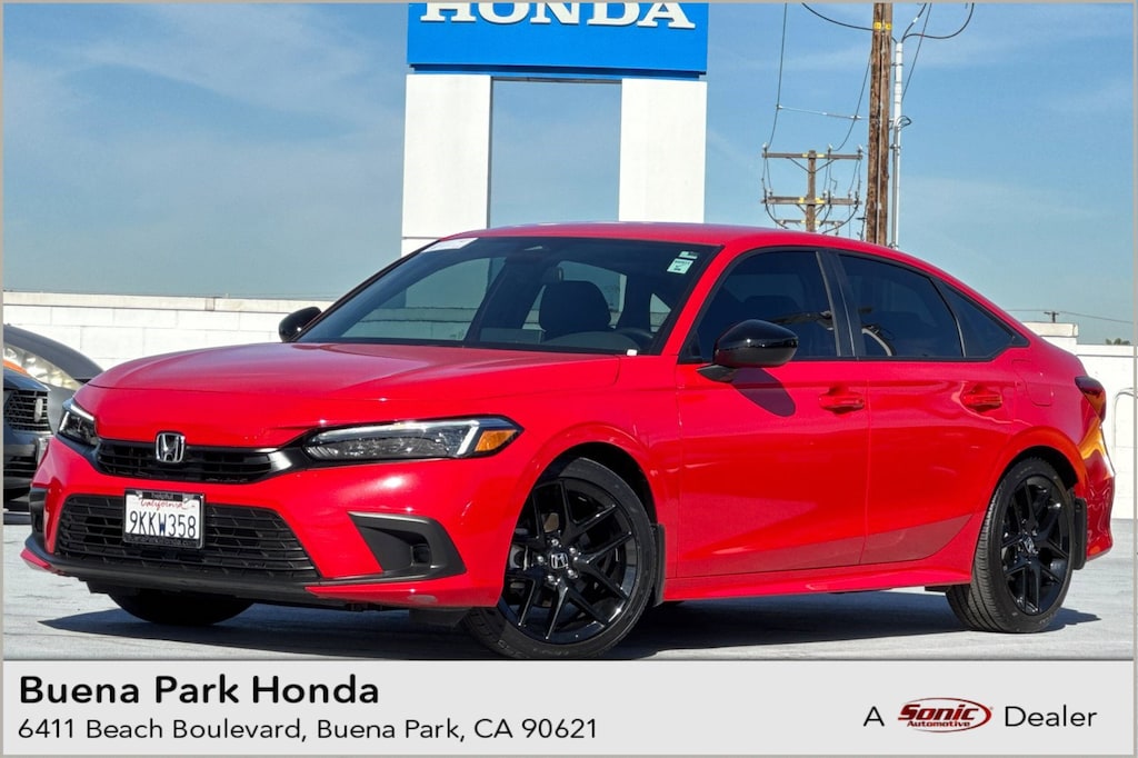 Certified 2024 Honda Civic Sport Sedan