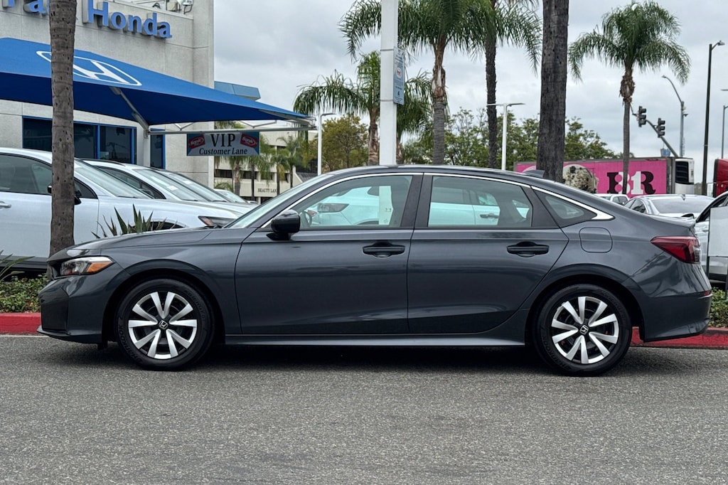 Certified 2025 Honda Civic LX Sedan