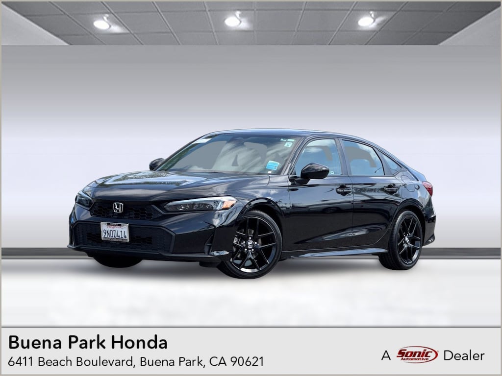 Used 2025 Honda Civic Sport Sedan