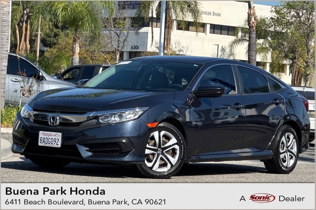 Used 2017 Honda Civic LX Sedan