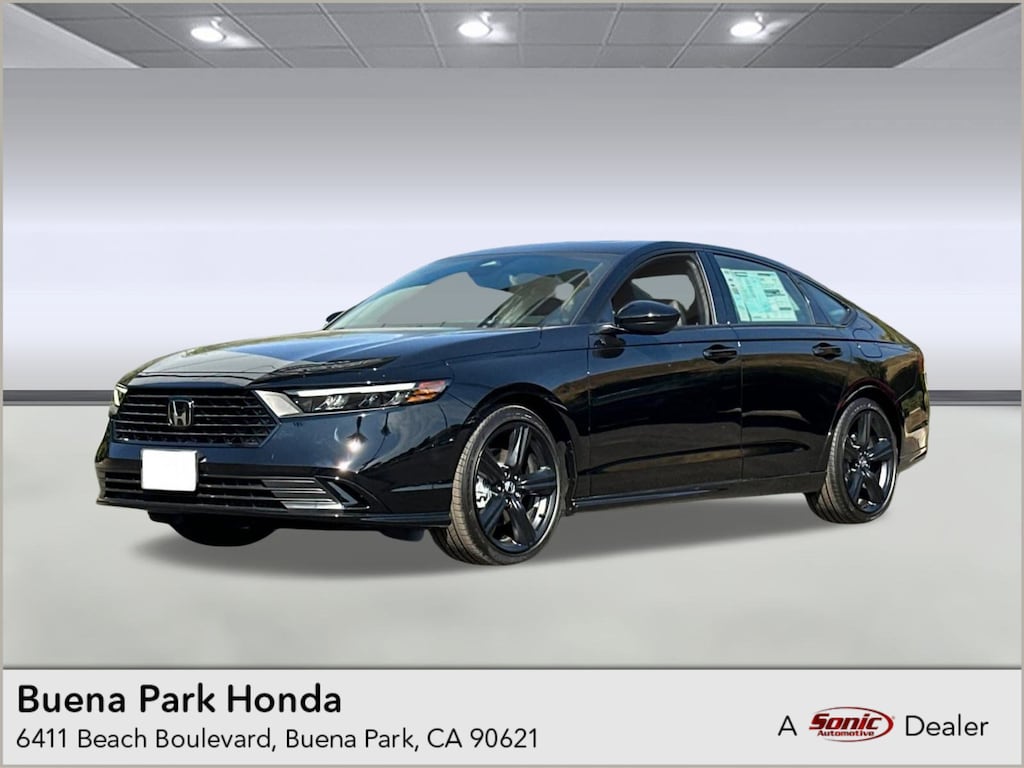 New 2025 Honda Accord Hybrid Sport-L Sedan