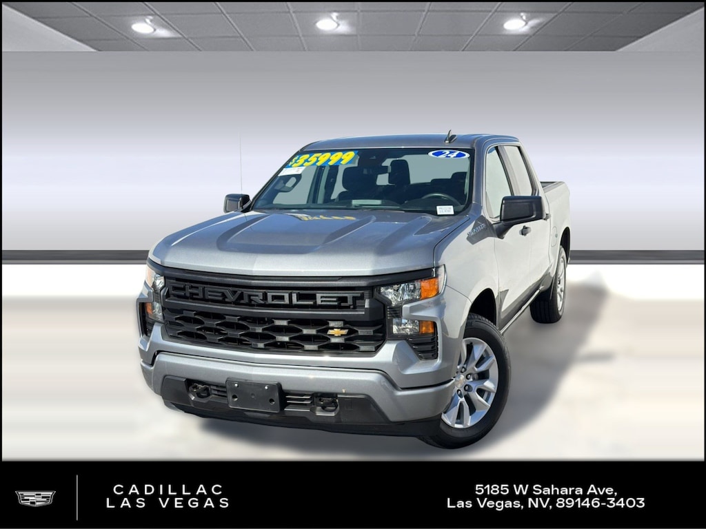 Used 2024 Chevrolet Silverado 1500 Custom Truck Crew Cab