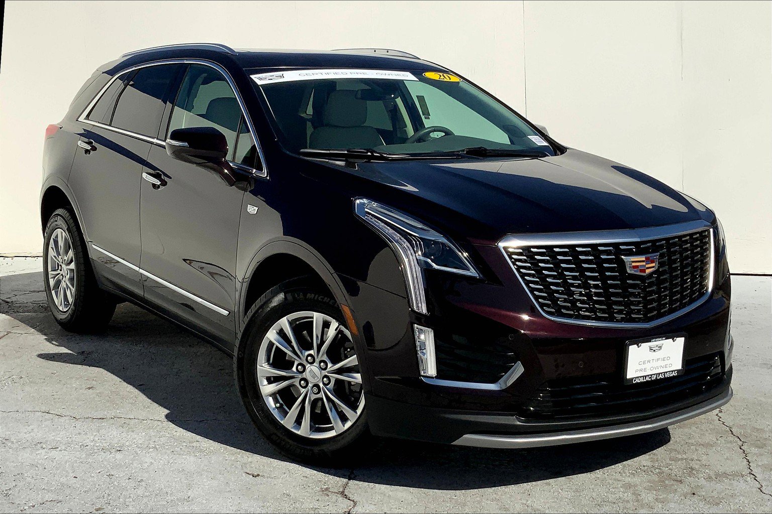 Certified 2020 Red Cadillac XT5 For Sale in LAS VEGAS, NV