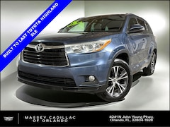 Used 2016 Toyota Highlander XLE V6 SUV for sale in Fort Myers
