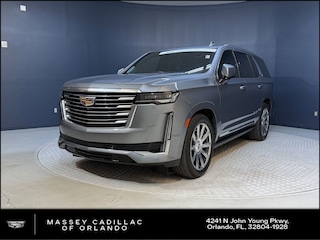 Used 2021 CADILLAC Escalade Premium Luxury Platinum 4x4 SUV for sale in Clearwater