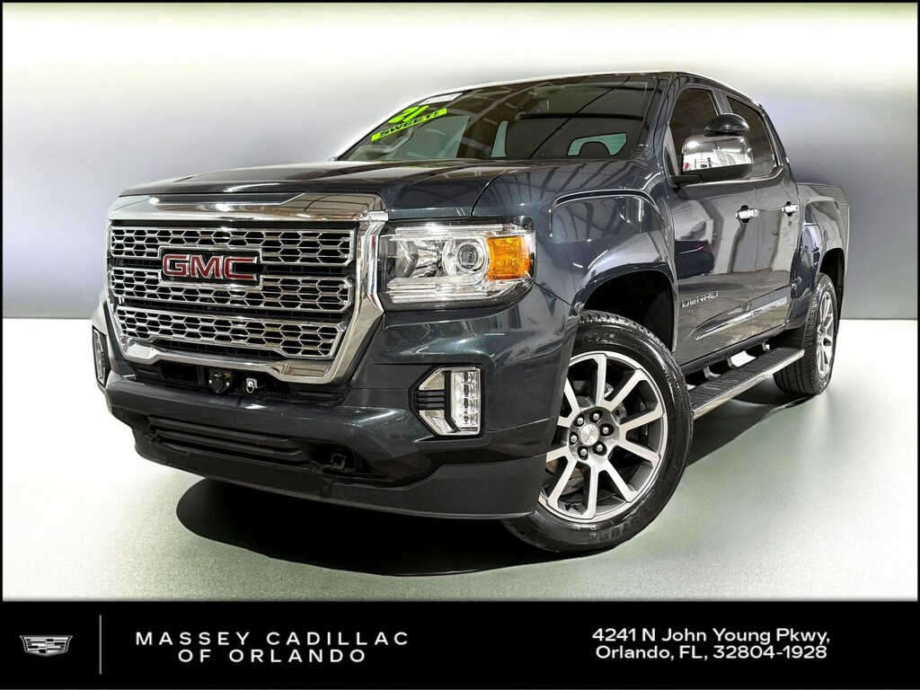 Used 2021 GMC Canyon Denali Truck Crew Cab