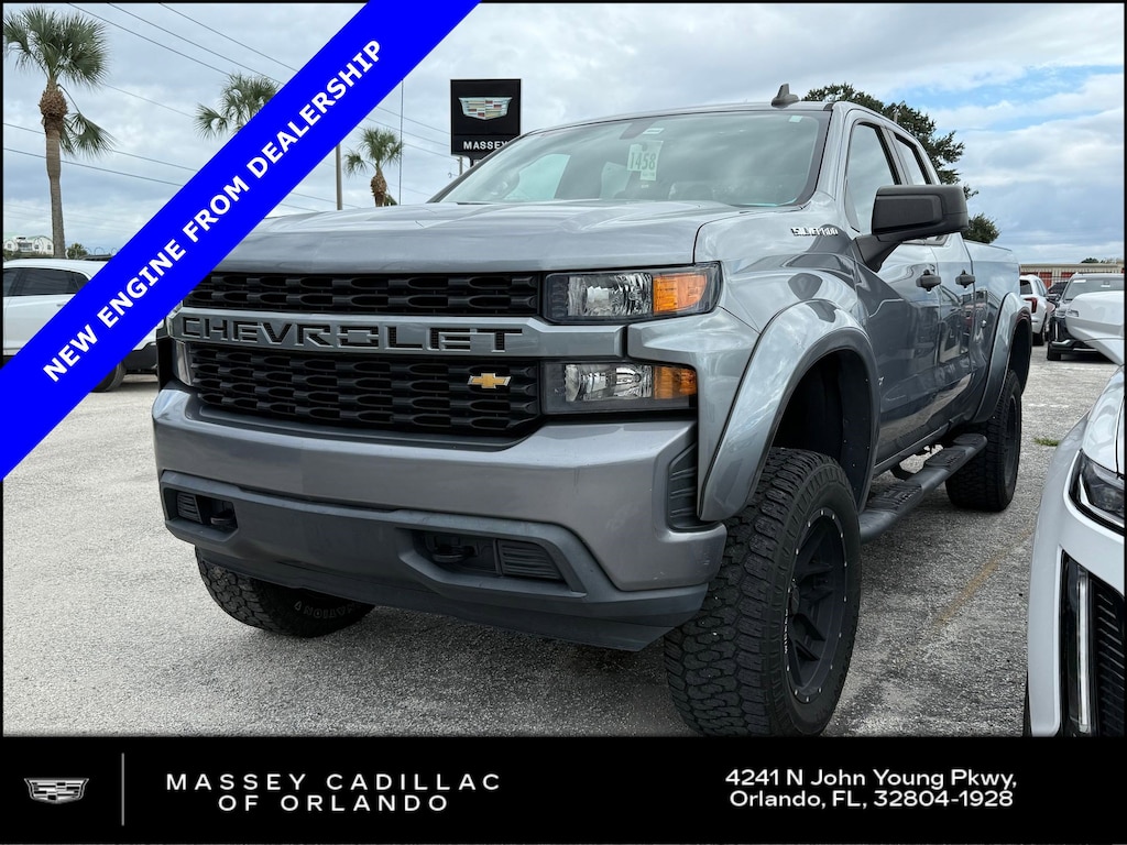 Used 2020 Chevrolet Silverado 1500 Silverado Custom Truck Double Cab