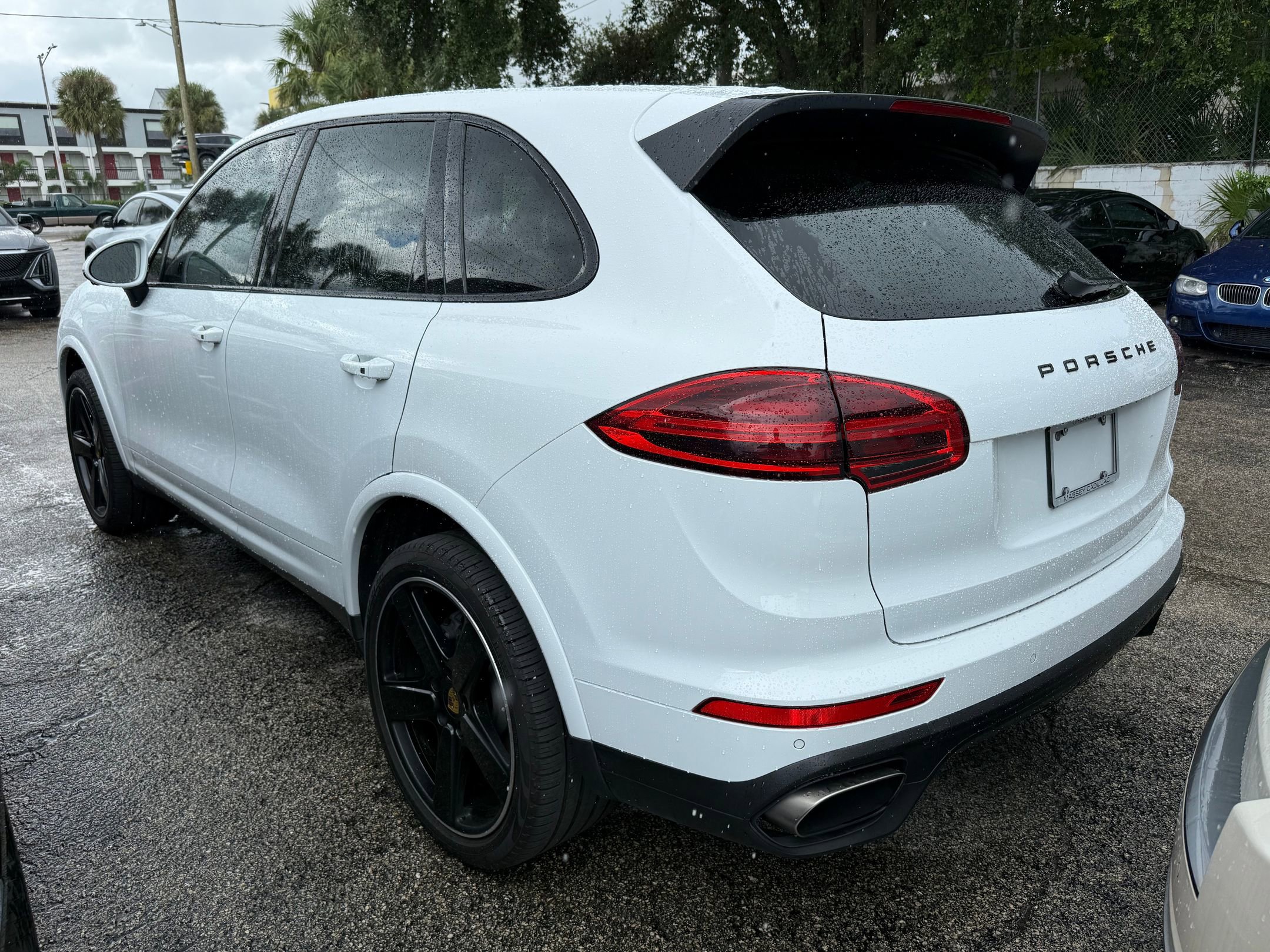 2018 Porsche Cayenne Base Platinum Edition photo 2