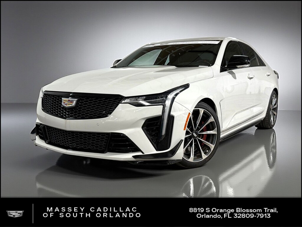 Certified 2022 CADILLAC CT4-V Blackwing Sedan