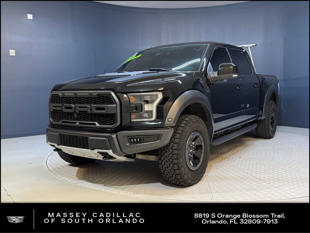 Used 2018 Ford F-150 Raptor Truck SuperCrew Cab
