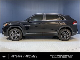 Used 2021 Volkswagen Atlas Cross Sport 3.6L V6 SE w/Technology R-Line SUV for sale in Clearwater