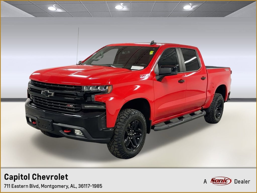 Certified 2022 Chevrolet Silverado 1500 LTD LT Trail Boss Truck Crew Cab
