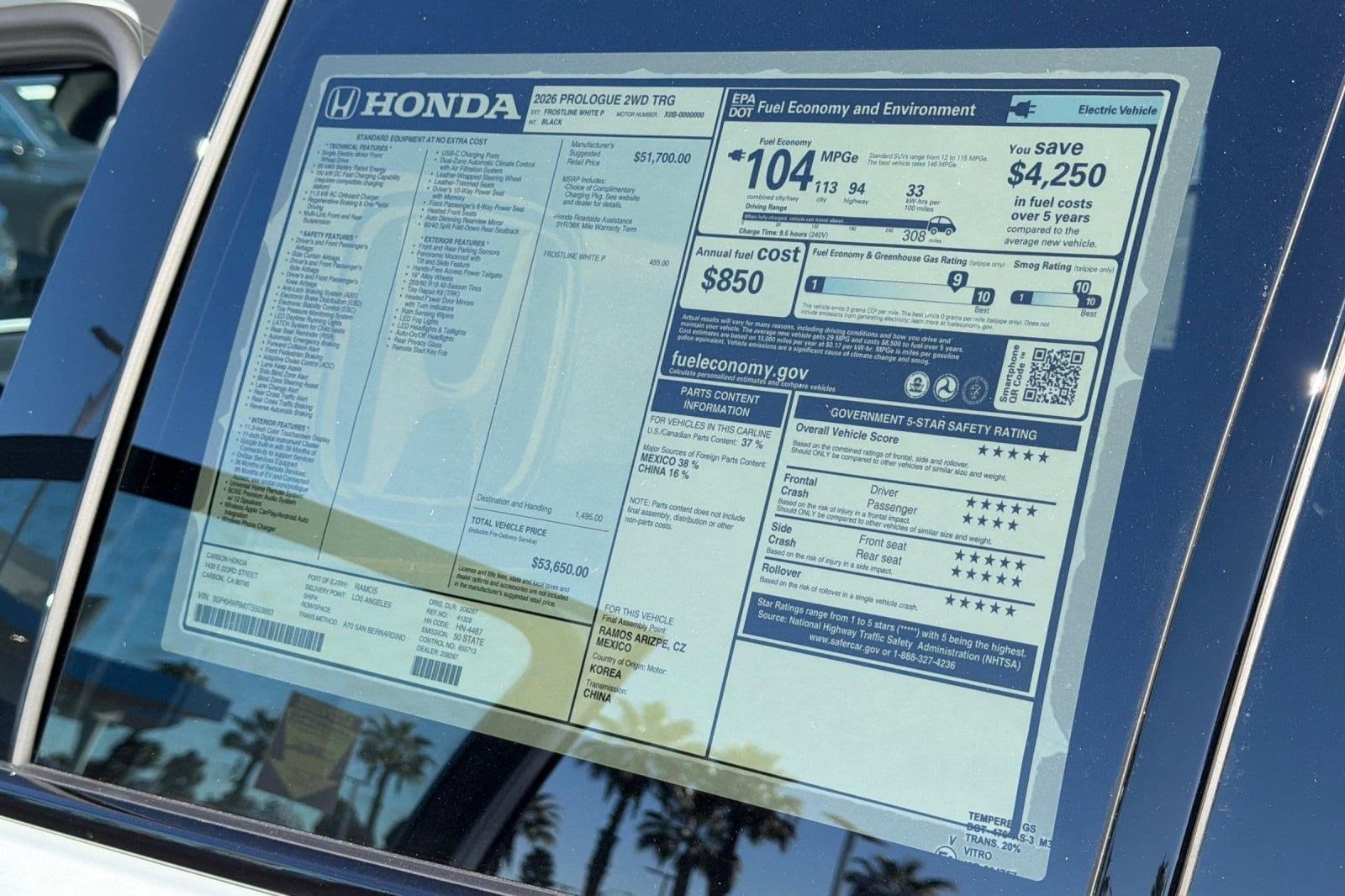 2026 Honda Prologue Touring - Photo 34