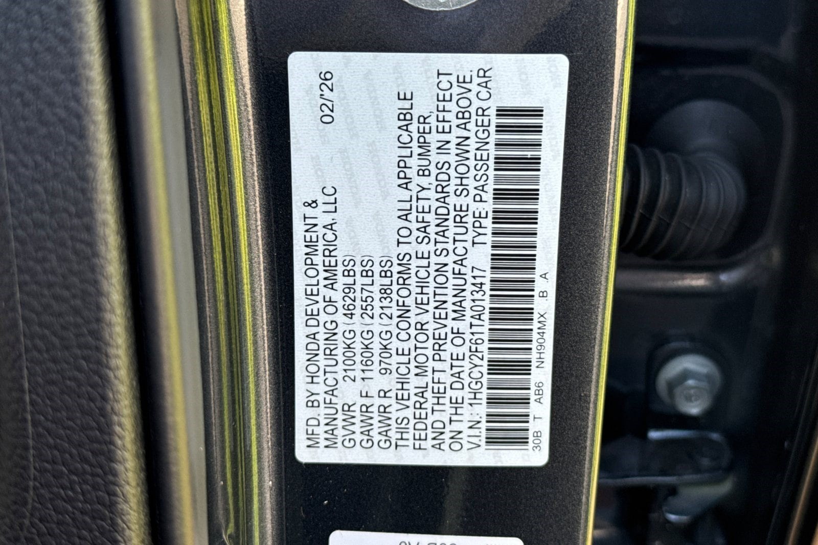 2026 Honda Accord Hybrid EX-L - Photo 27