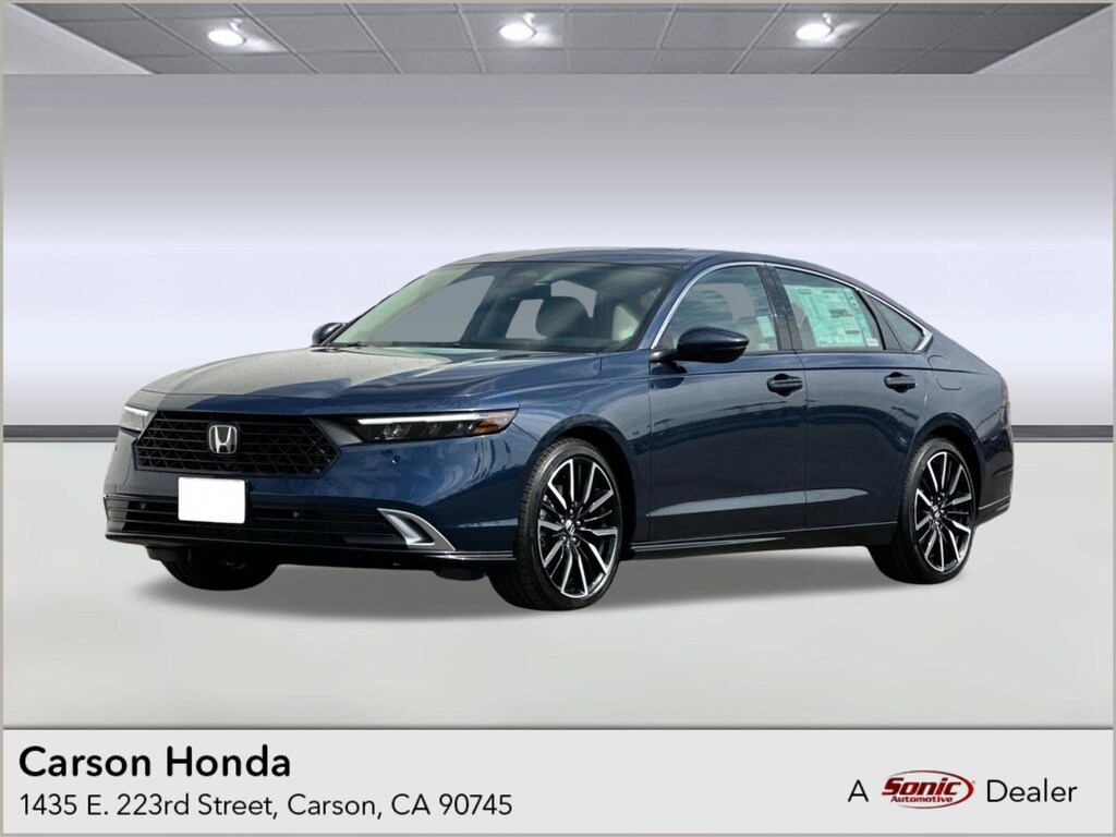 New 2025 Honda Accord Hybrid Touring Sedan