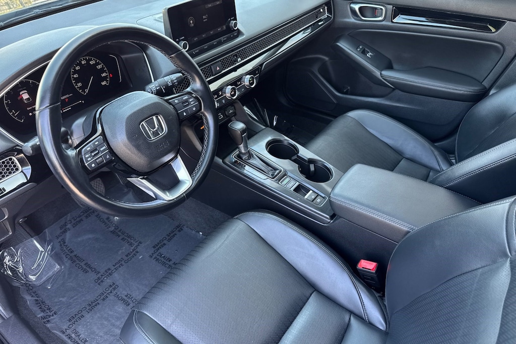 Certified 2022 Honda Civic EX-L Hatchback