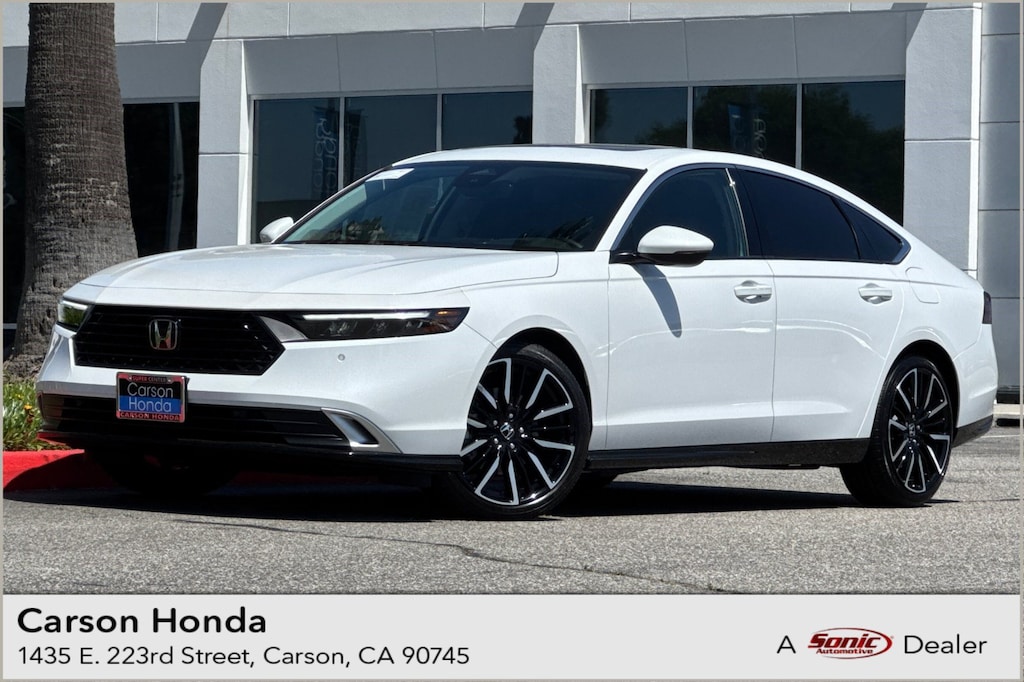 Certified 2025 Honda Accord Hybrid Touring Sedan