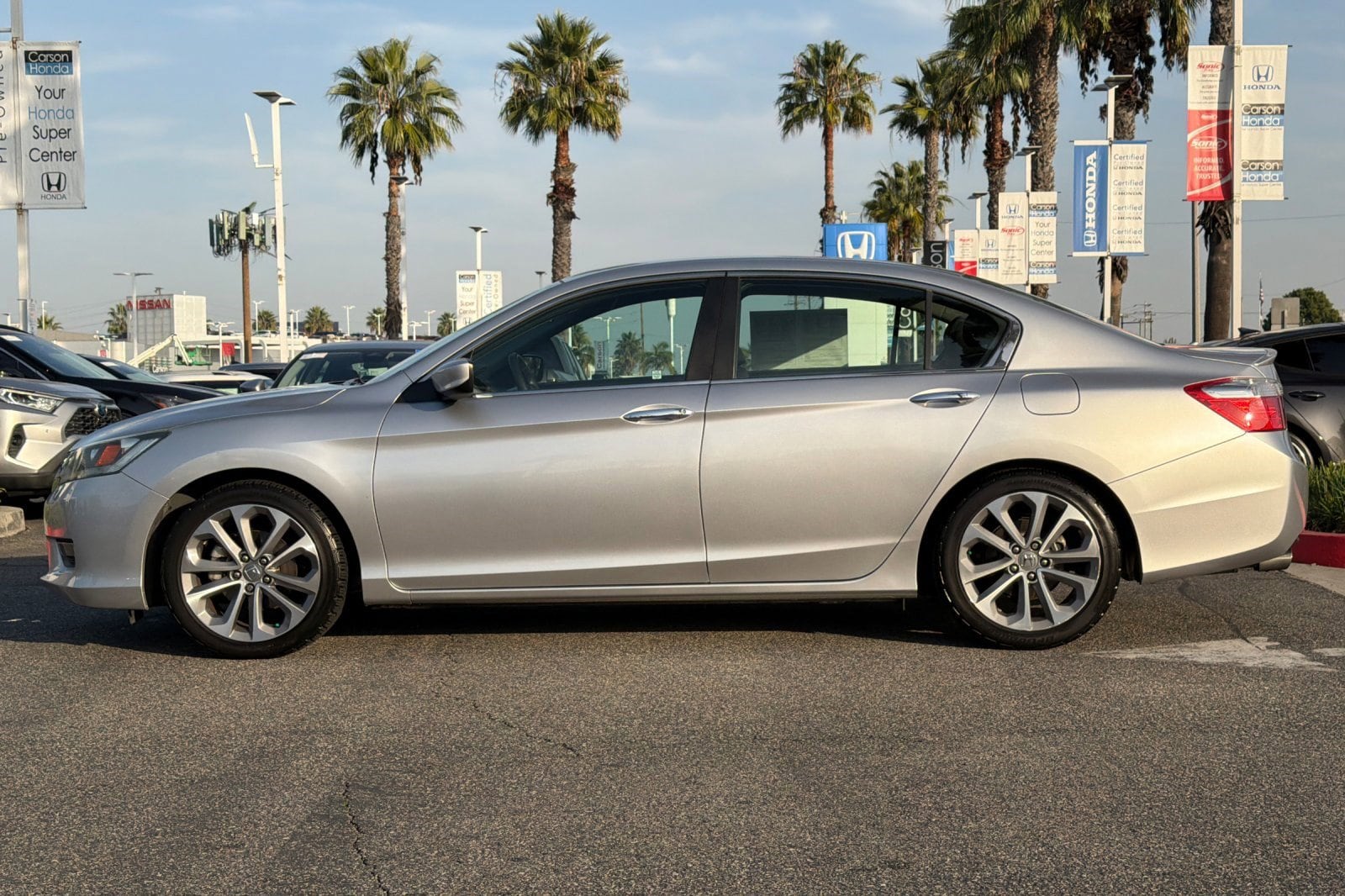 Used 2014 Honda Accord Sport with VIN 1HGCR2F59EA021319 for sale in Carson, CA
