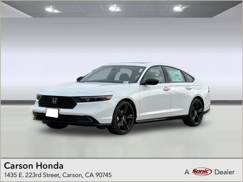 New 2025 Honda Accord Hybrid Sport-L Sedan