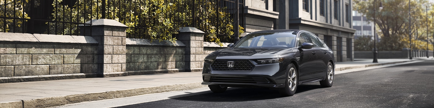Honda Accord parked on a city street