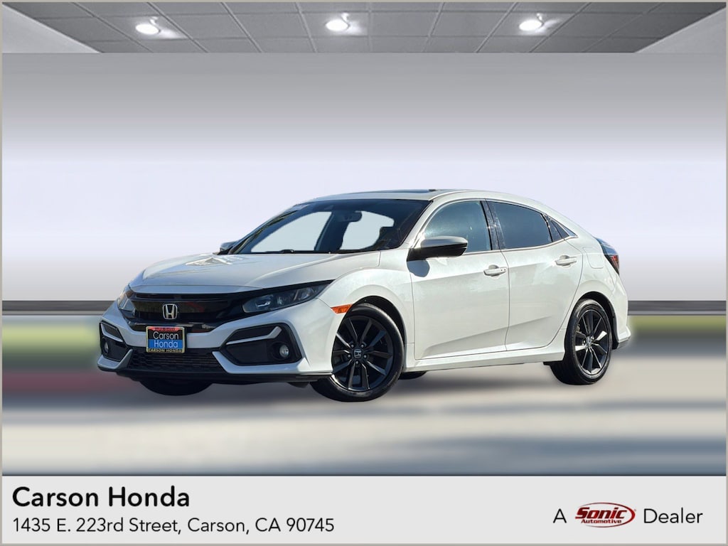 Used 2020 Honda Civic EX-L Hatchback
