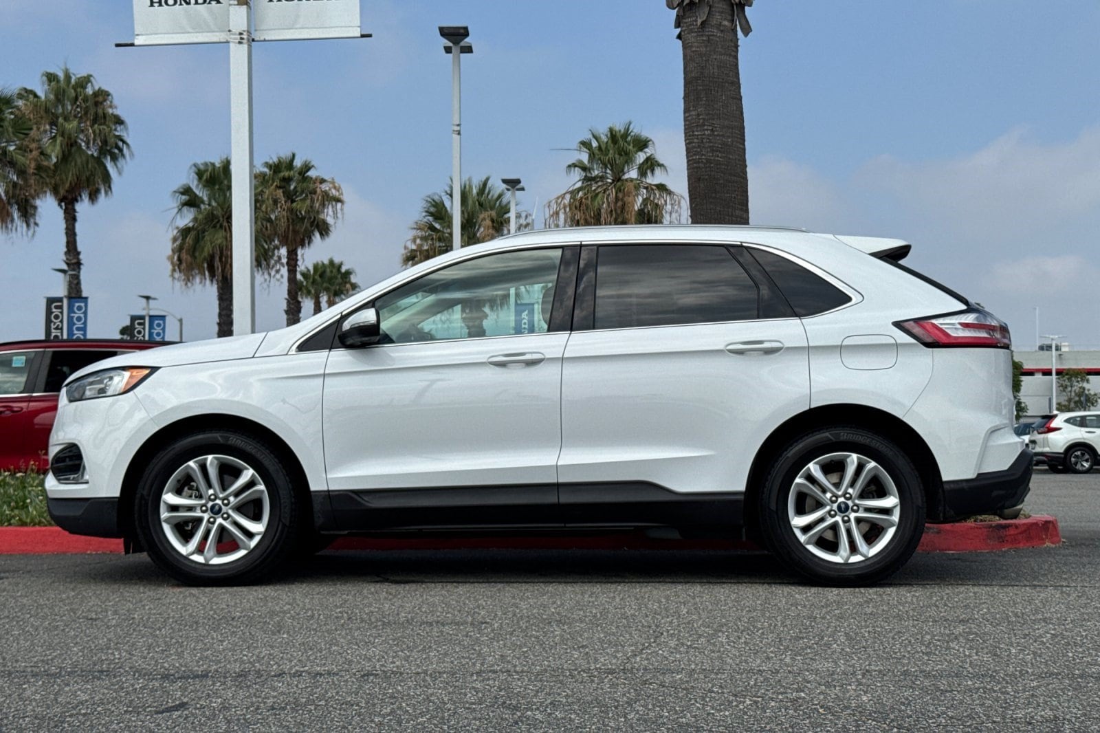 Used 2020 Ford Edge SEL with VIN 2FMPK3J92LBA44409 for sale in Carson, CA