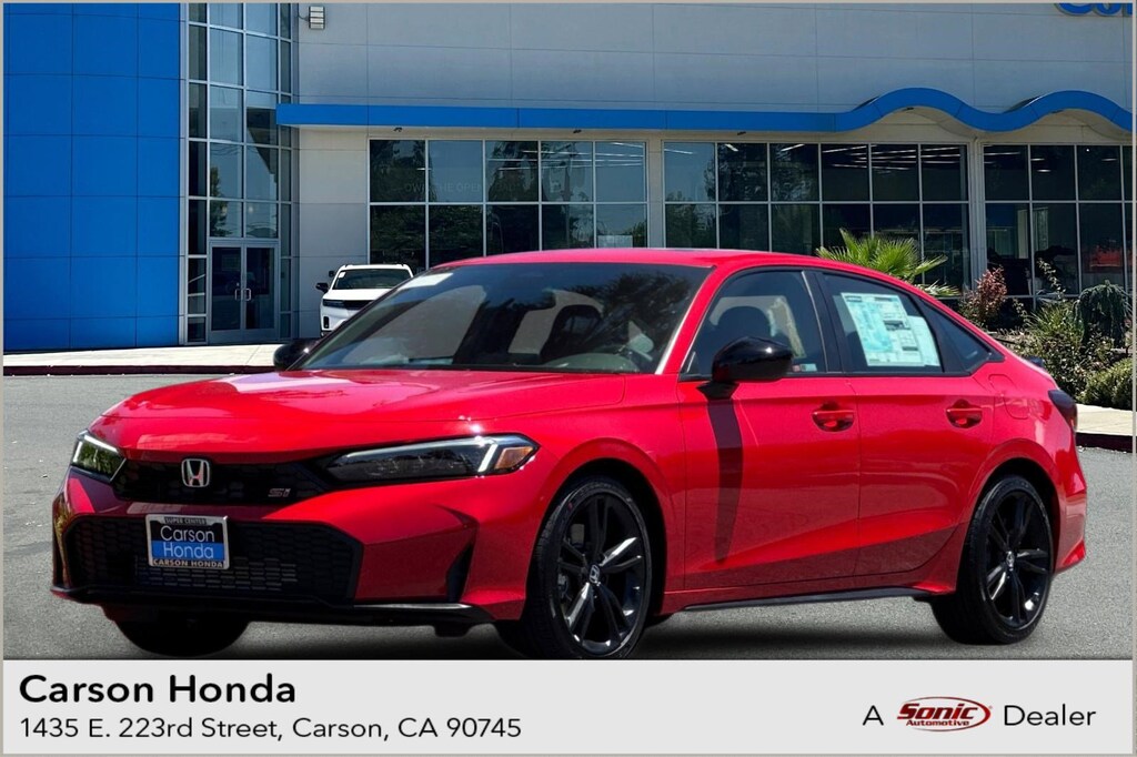 New 2026 Honda Civic Si Sedan