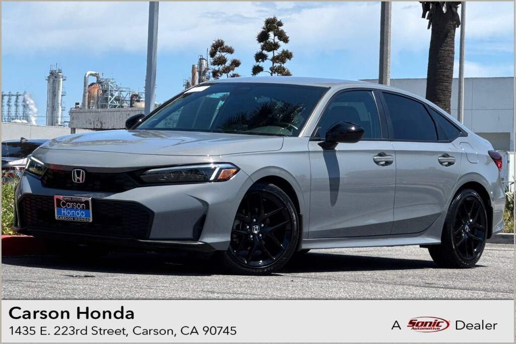Certified 2025 Honda Civic Sport Sedan