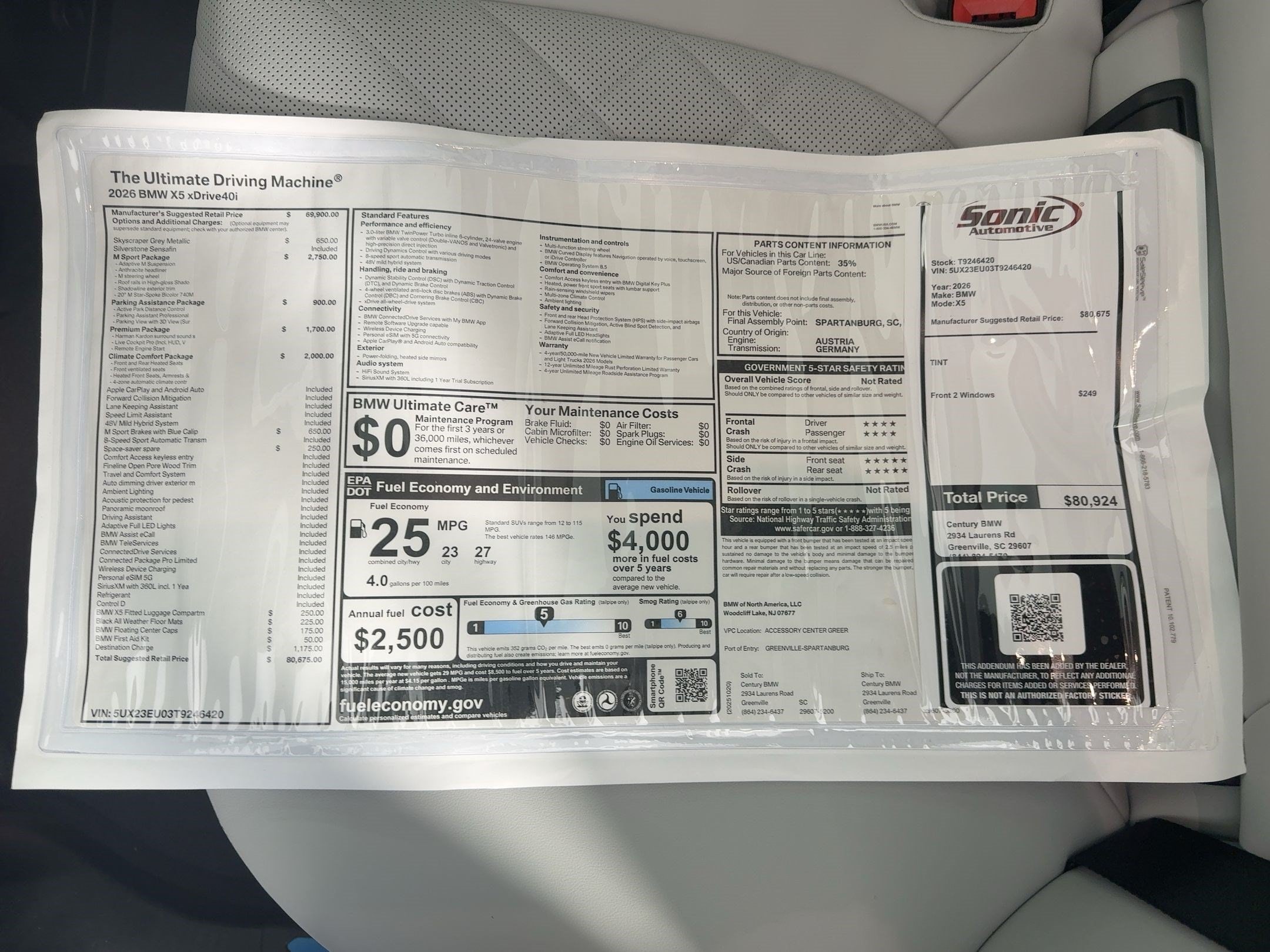 2026 BMW X5 40i - Photo 21