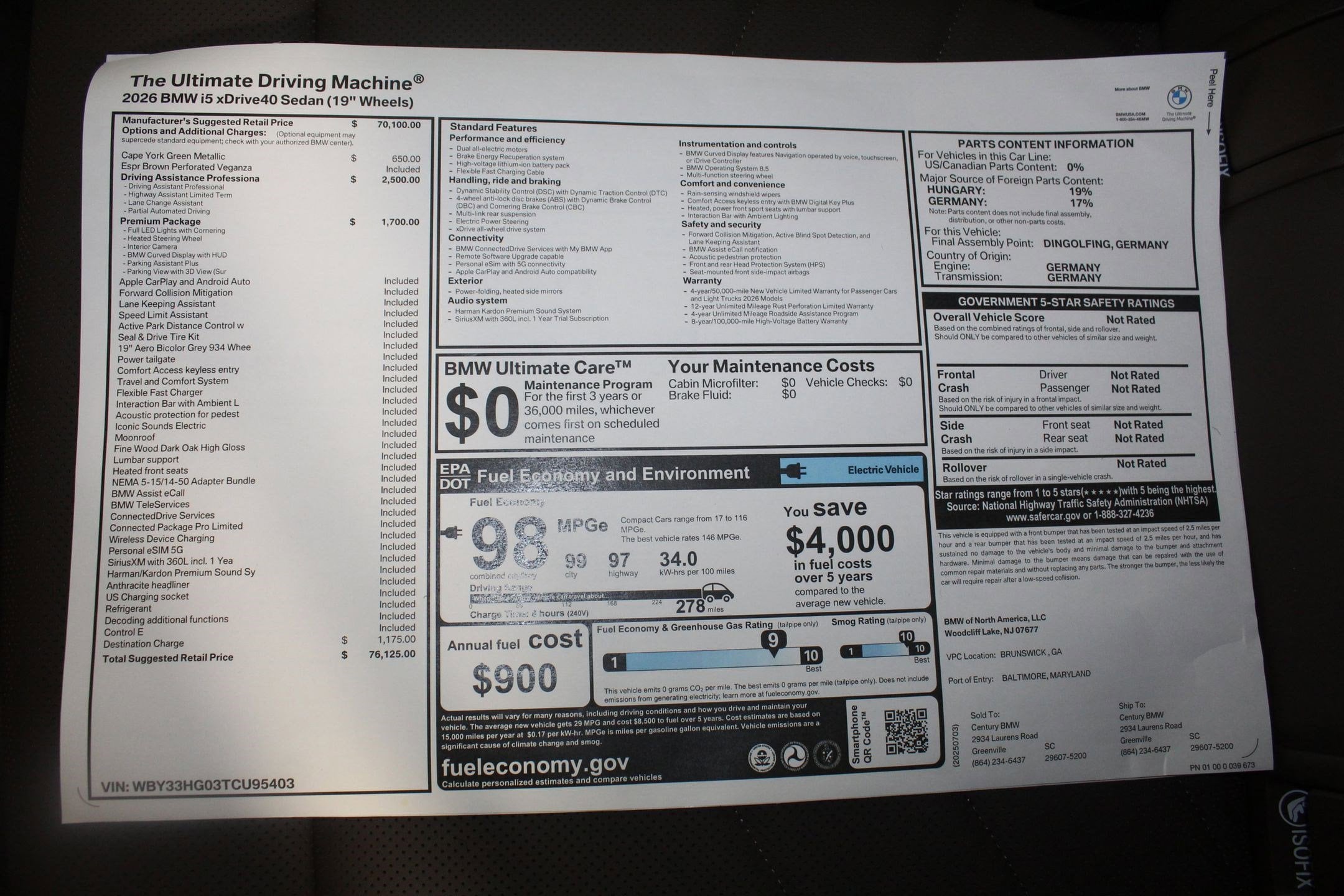 2026 BMW i5 40 - Photo 25