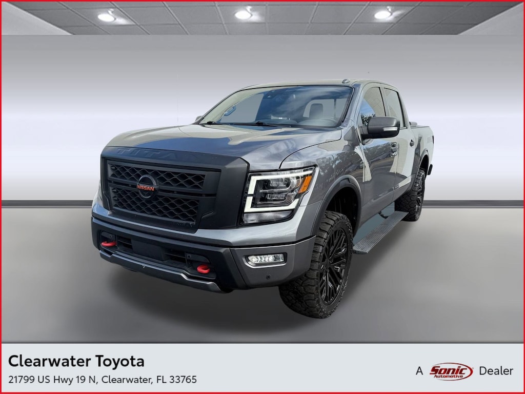 Used 2021 Nissan Titan PRO-4X Truck Crew Cab